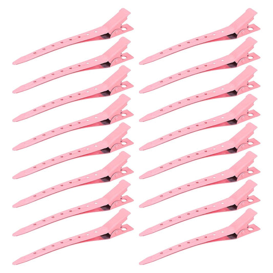 16 Pcs Pink Hair Clips 