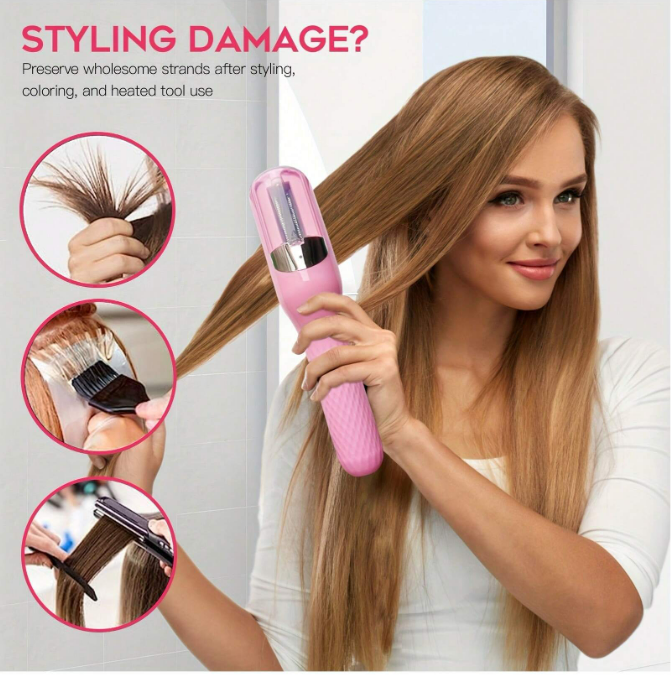 GlowTrim™ 2 in 1 Split Ends Trimmer