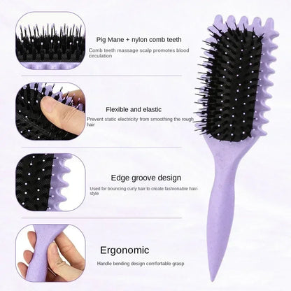 CurlCrafter Pro - 5 in 1 Curling Brush